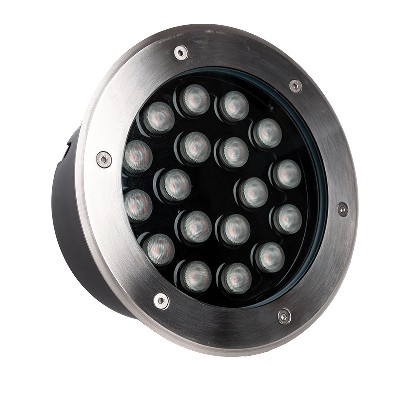 LED buried light, high brightness outdoor embedded tree light, courtyard light, waterproof circular buried light, park floor light