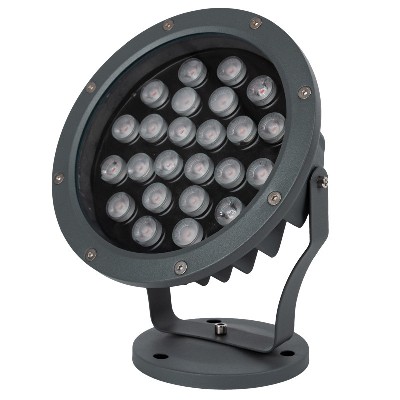 LED lawn spotlights, outdoor projection lights, floodlights, circular outdoor parks, courtyards, rainproof plug-in landscape lights