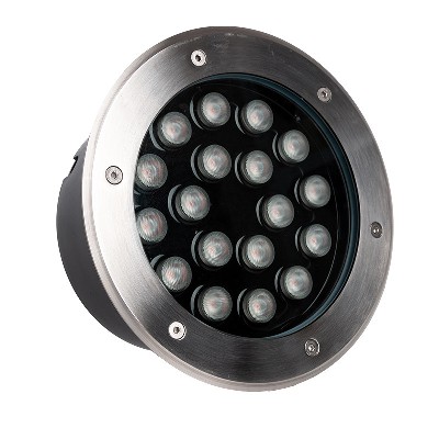 LED buried light, high brightness outdoor embedded tree light, courtyard light, waterproof circular buried light, park floor light