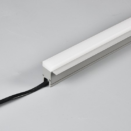LED Acrylic Linear Light, Bridge Beam Lighting, Wall Cleaning Light, Outdoor Waterproof Colorful External Control Aluminum Type for Hotel Office Buildings