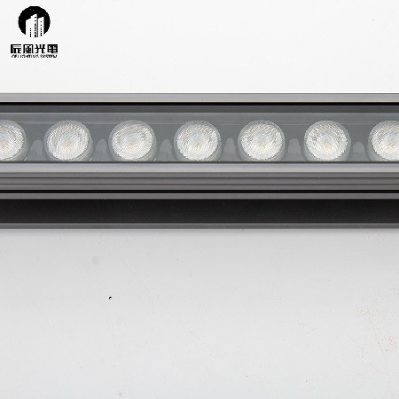 Outdoor LED wall cleaning light, waterproof bridge lighting, 24W36W engineering thickened aluminum line light, contour guardrail light