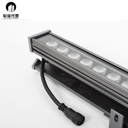 Outdoor LED wall cleaning light, waterproof bridge lighting, 24W36W engineering thickened aluminum line light, contour guardrail light