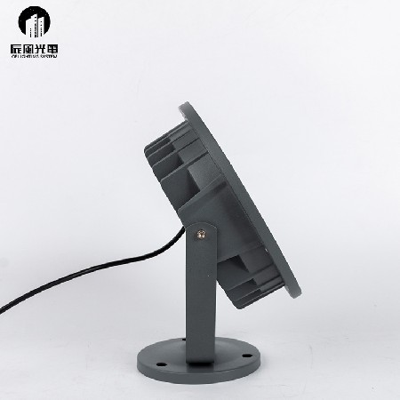 LED lawn spotlights, outdoor projection lights, floodlights, circular outdoor parks, courtyards, rainproof plug-in landscape lights