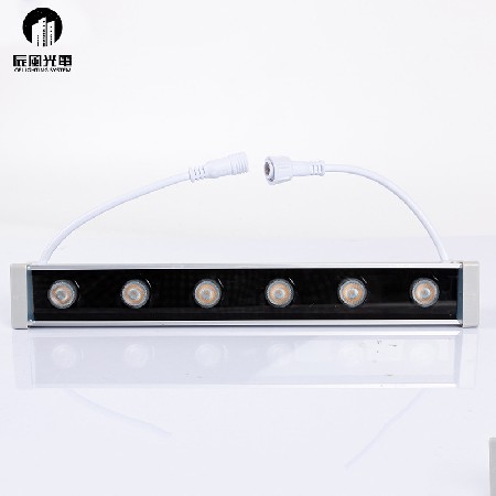 led洗墙灯户外防水加厚18W24W彩色高亮照明 轮廓护栏灯建筑桥梁