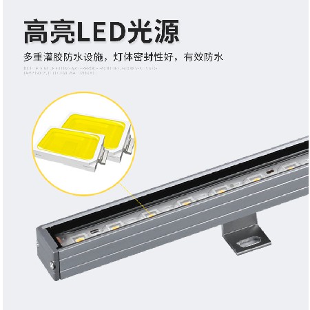 LED low-voltage line light for outdoor landscape hotel lighting line light for outdoor exterior wall engineering lighting line light