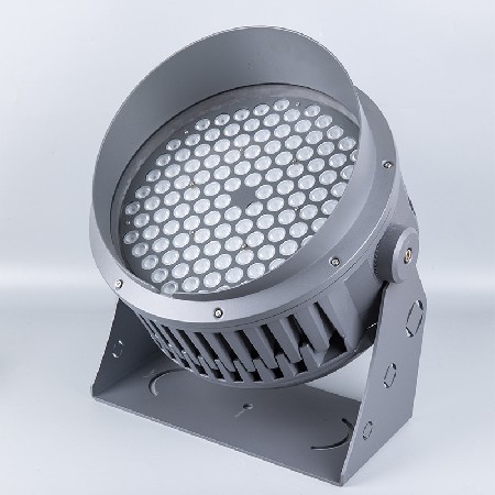 源头厂家大功率多规格圆形led投光灯市政亮化工程防雨rgbw投射灯