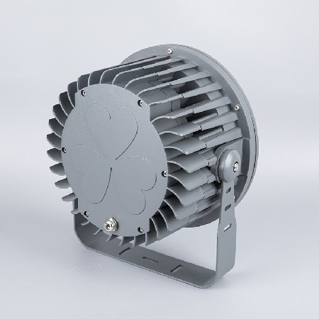 LED floodlight, circular high-power floodlight, courtyard tree lighting project, outdoor park square projection light