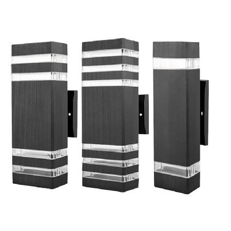 Outdoor wall light, modern simple rectangular multi specification courtyard light, waterproof wall mounted light in front of the door, LED wall light
