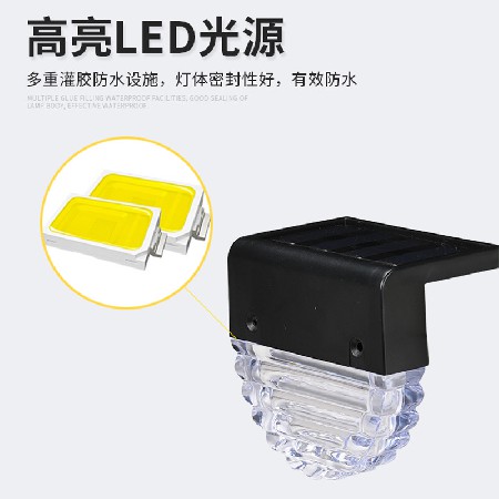 Outdoor sun lamps, staircase lights, garden courtyard LED ambient lights, household waterproof landscape layout, outdoor wall lights